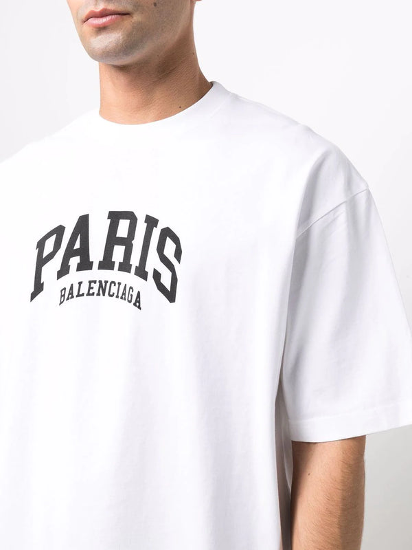 Cities Paris White T-shirt - Exclusive Wear