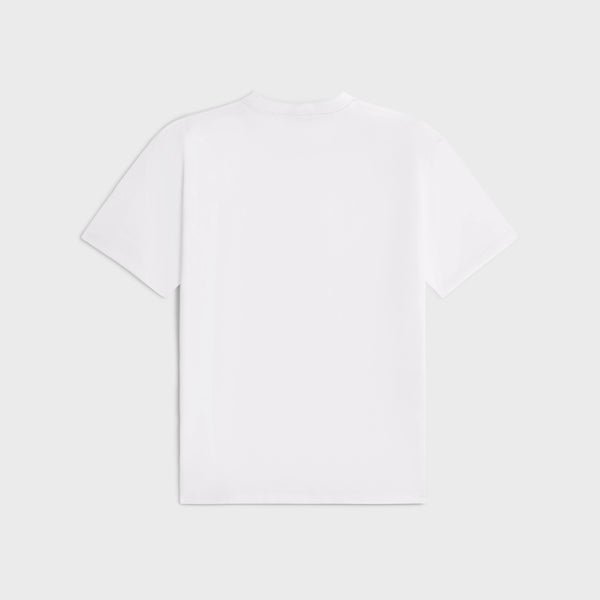 WHITE T-SHIRT IN COTTON JERSEY - Exclusive Wear