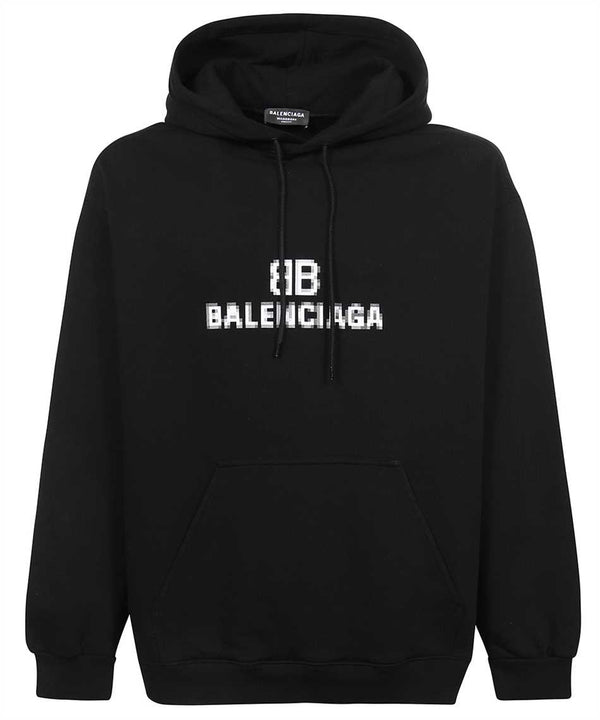 BB Pixel Logo Black Hoodie - Exclusive Wear
