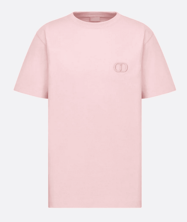CD ICON RELAXED FIT PINK T-SHIRT - Exclusive Wear