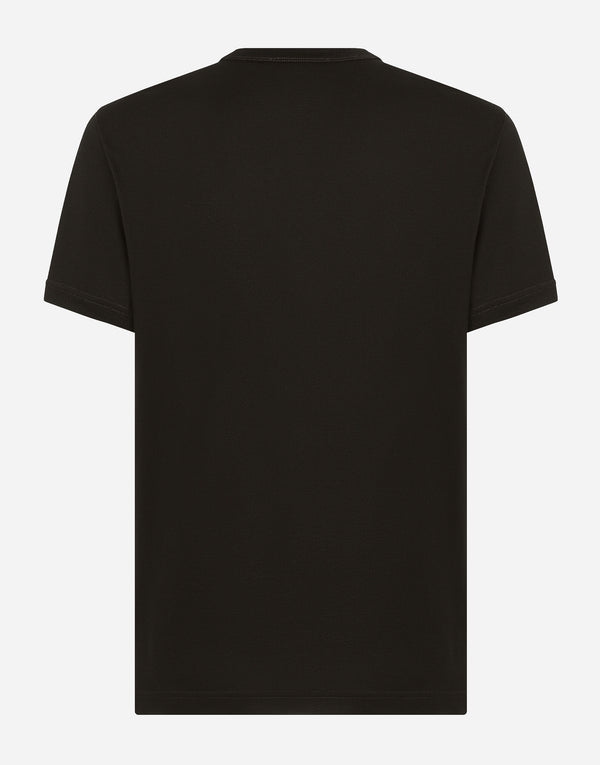 DG Milano Logo Embroidery Black T-shirt