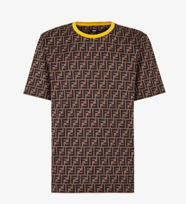 Brown Cotton T-shirt - Exclusive Wear