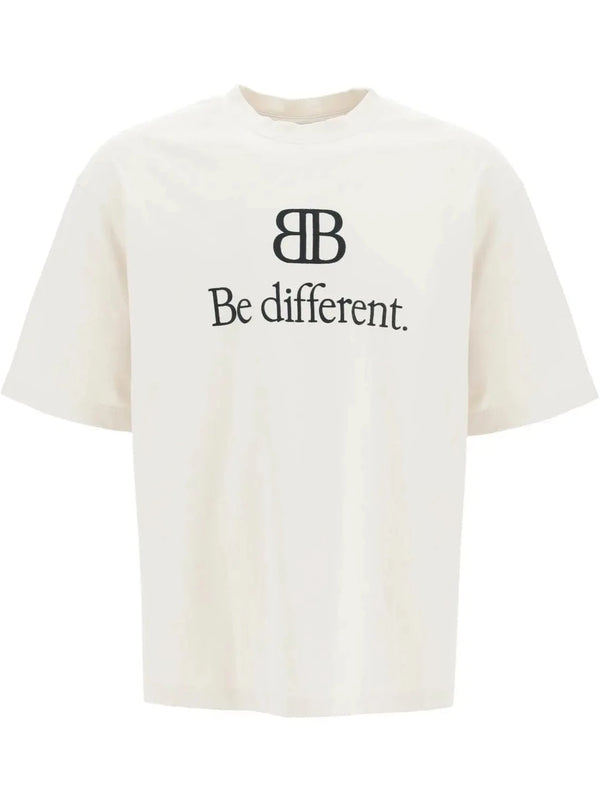 BB Be Different White Oversize T-shirt