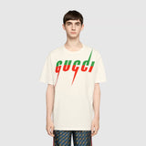 GUC Blade Print White T-shirt - Styledistrict